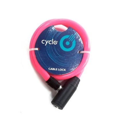 Cyclo 86101-p Κλειδαριά ποδηλάτου 65cm (Φουξ)