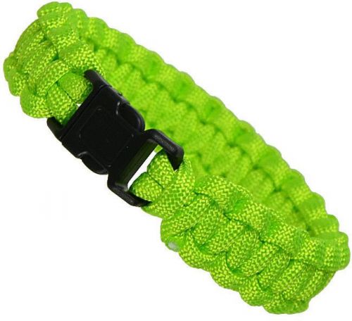 Mil-Tec 16370112 'Paracord Bracelet' 15mm (Neon Green) - Image 2