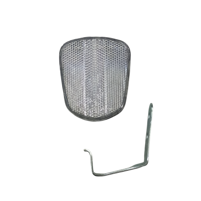 Bike 112Silver Εμπρόσθιο Αντανακλαστικό Ποδηλάτου (Μεγάλο)