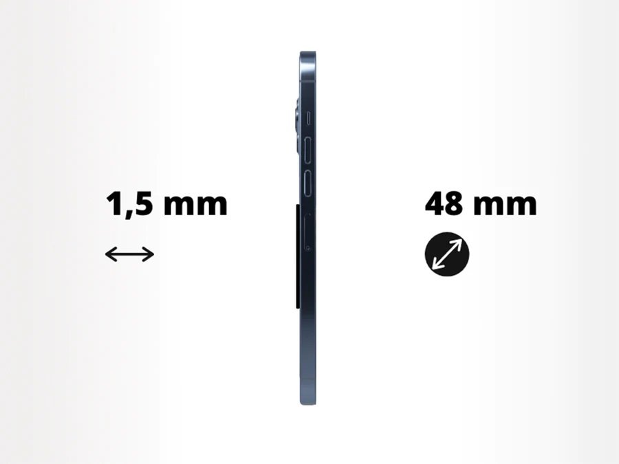 Shapeheart 0009 Αυτοκόλλητη Μεταλλική Πλάκα Smartphone - Image 4