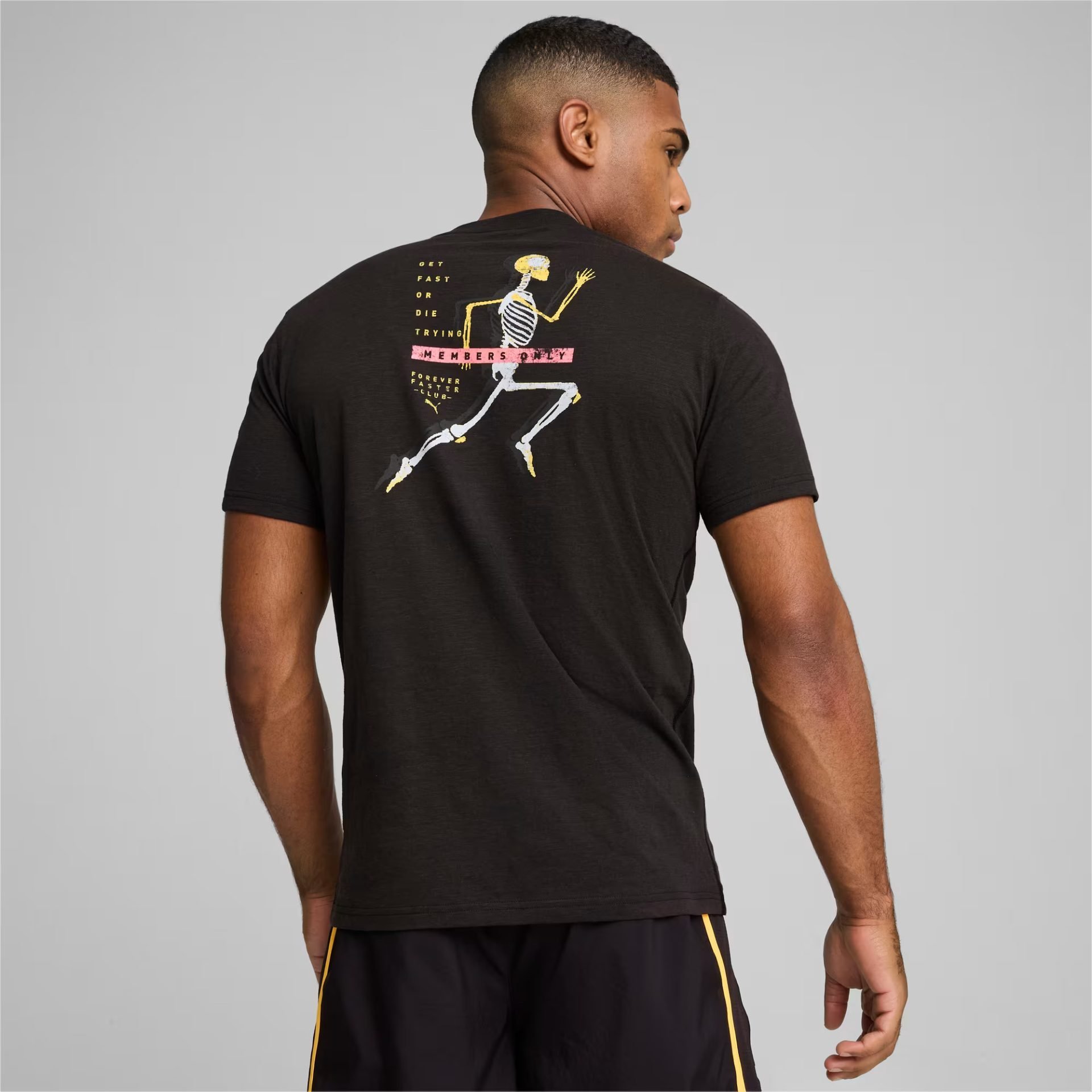 Puma 525857-01 'Run Club' Tee Men (Black) - Image 3
