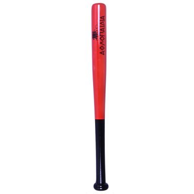 Αθλοπαιδιά 016.99003 Μπαστούνι Baseball Ξύλινο 24” (Μαύρο/Κόκκινο)