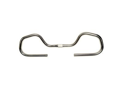 Bike 369963 Τιμόνι Αλουμινίου Multi-Position 'Butterfly' 25.4mm x 585mm (Ασημί)