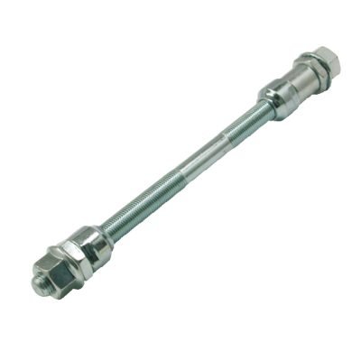 Bike 920400 Άξονας Οπίσθιου Τροχού Βιδωτός 170mm (Ασημί)